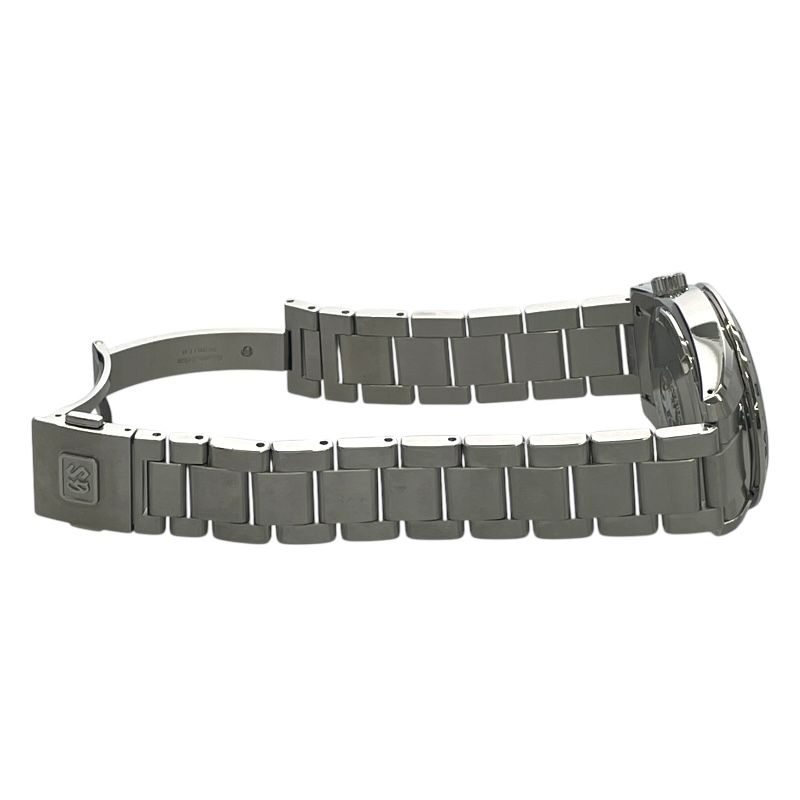 Seiko Grand Seiko SBGN027 9F Quartz GMT - Black Stainless Steel