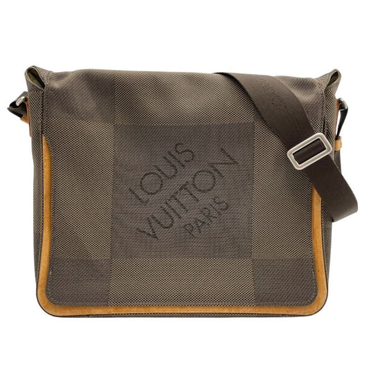 Louis Vuitton Messager M93030 Brown Damier Geant Men's Shoulder Bag