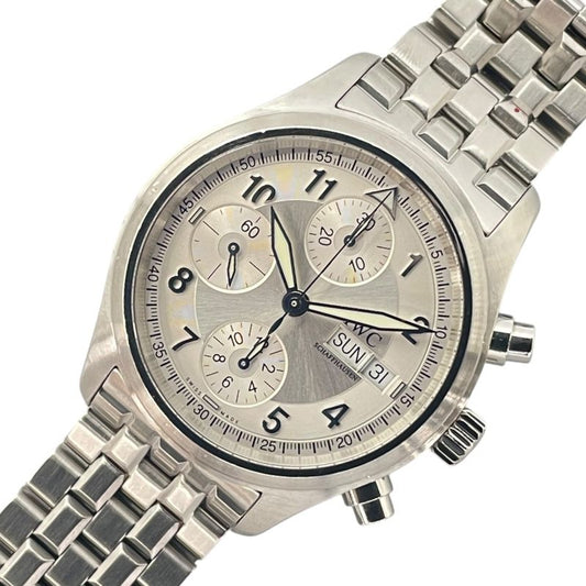 IWC Spitfire Chronograph Automatic IW370623 - Silver Stainless Steel