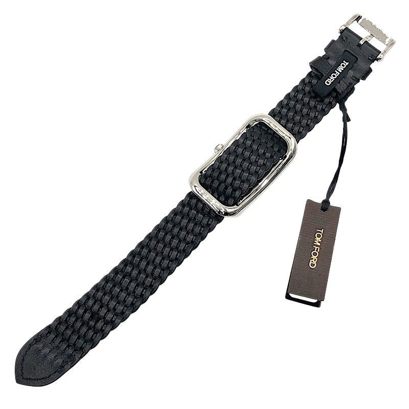 TOM FORD N.004 Black & Silver Ladies Quartz Watch - Pristine Condition