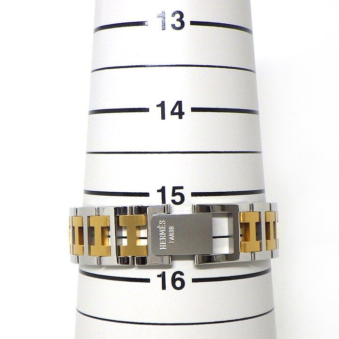 HERMES Clipper CL4.220 Ivory Dial Quartz Watch - Exquisite Craftsmanship