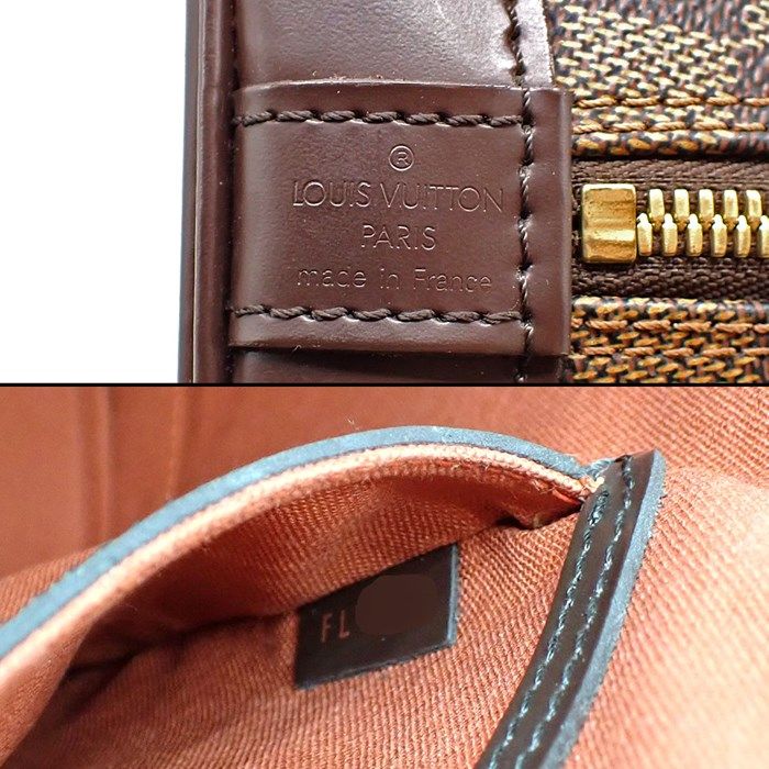 Louis Vuitton Alma Handbag N51131 - Exquisite Brown Damier Ebene