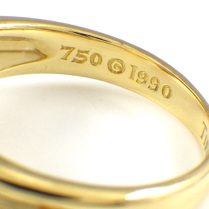 Tiffany & Co. Signature X Cross Diamond Ring in 18K Yellow Gold