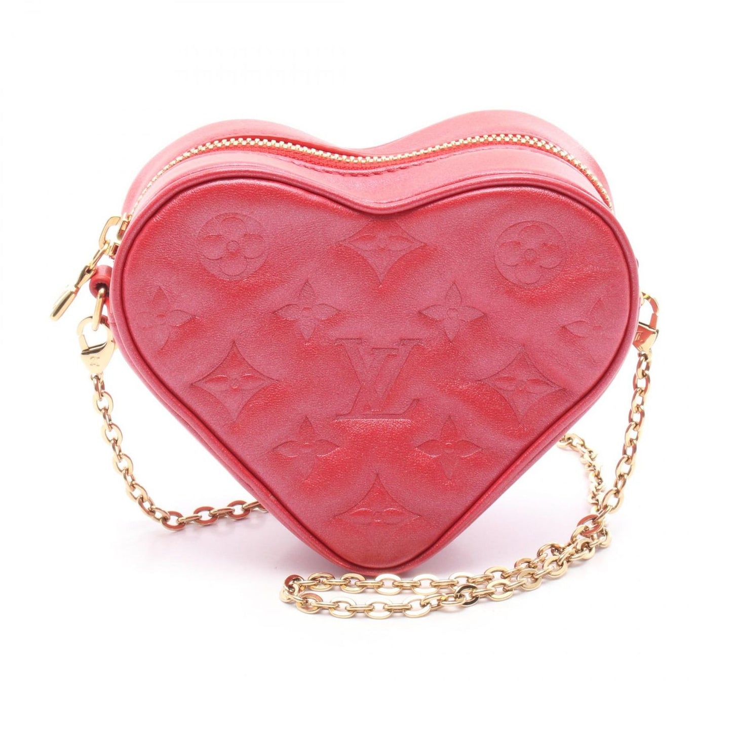 Louis Vuitton Heart on Chain Shoulder Bag - Fall in Love Collection