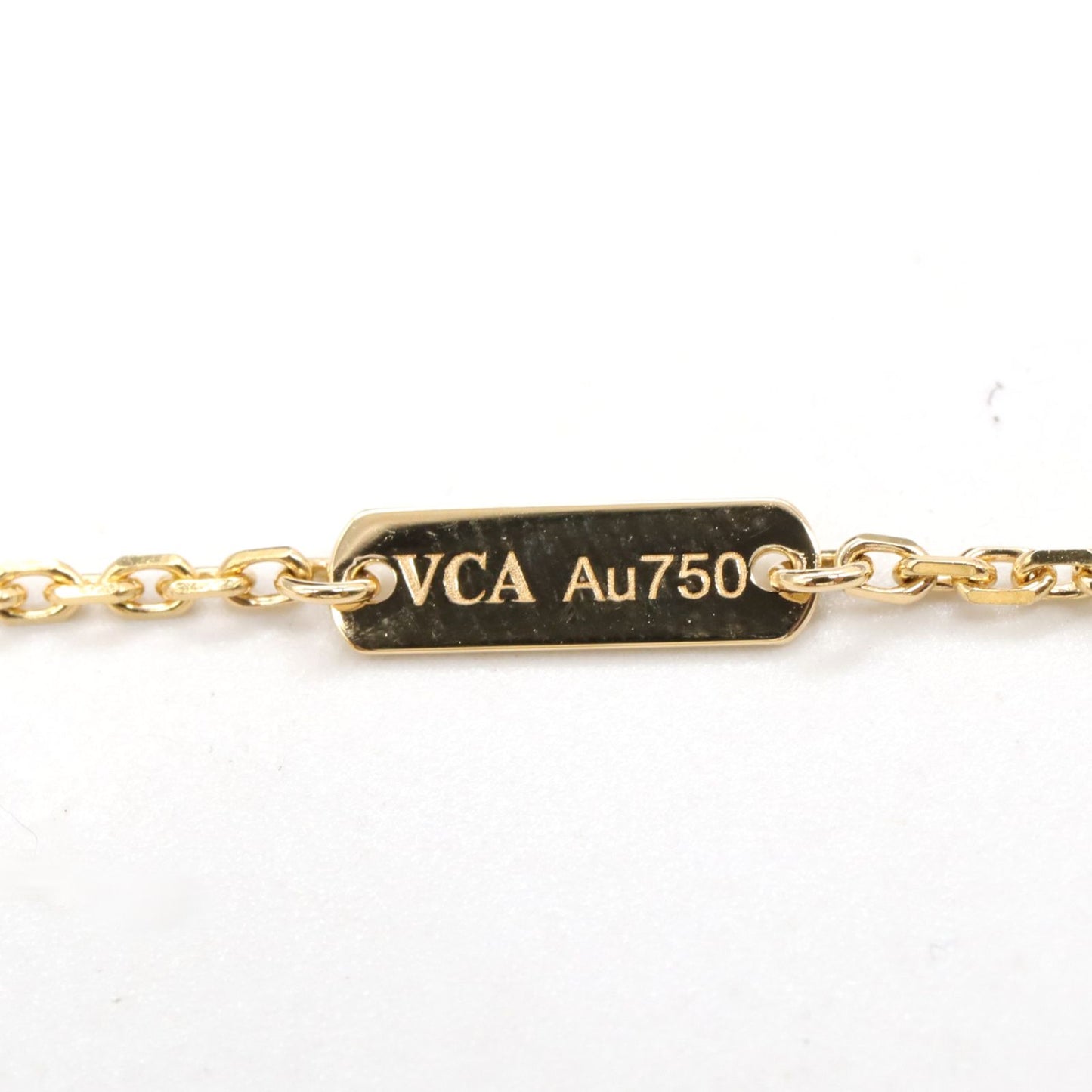 Van Cleef & Arpels Vintage Alhambra Necklace in Yellow Gold