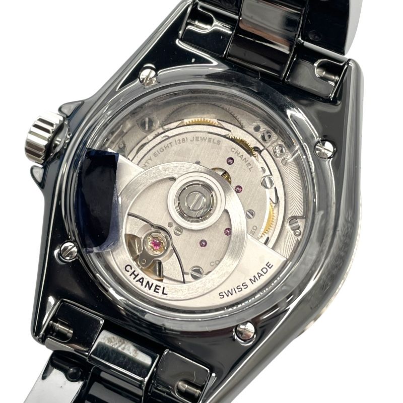 CHANEL J12 38MM H5697 Black Ceramic Automatic Men's Watch