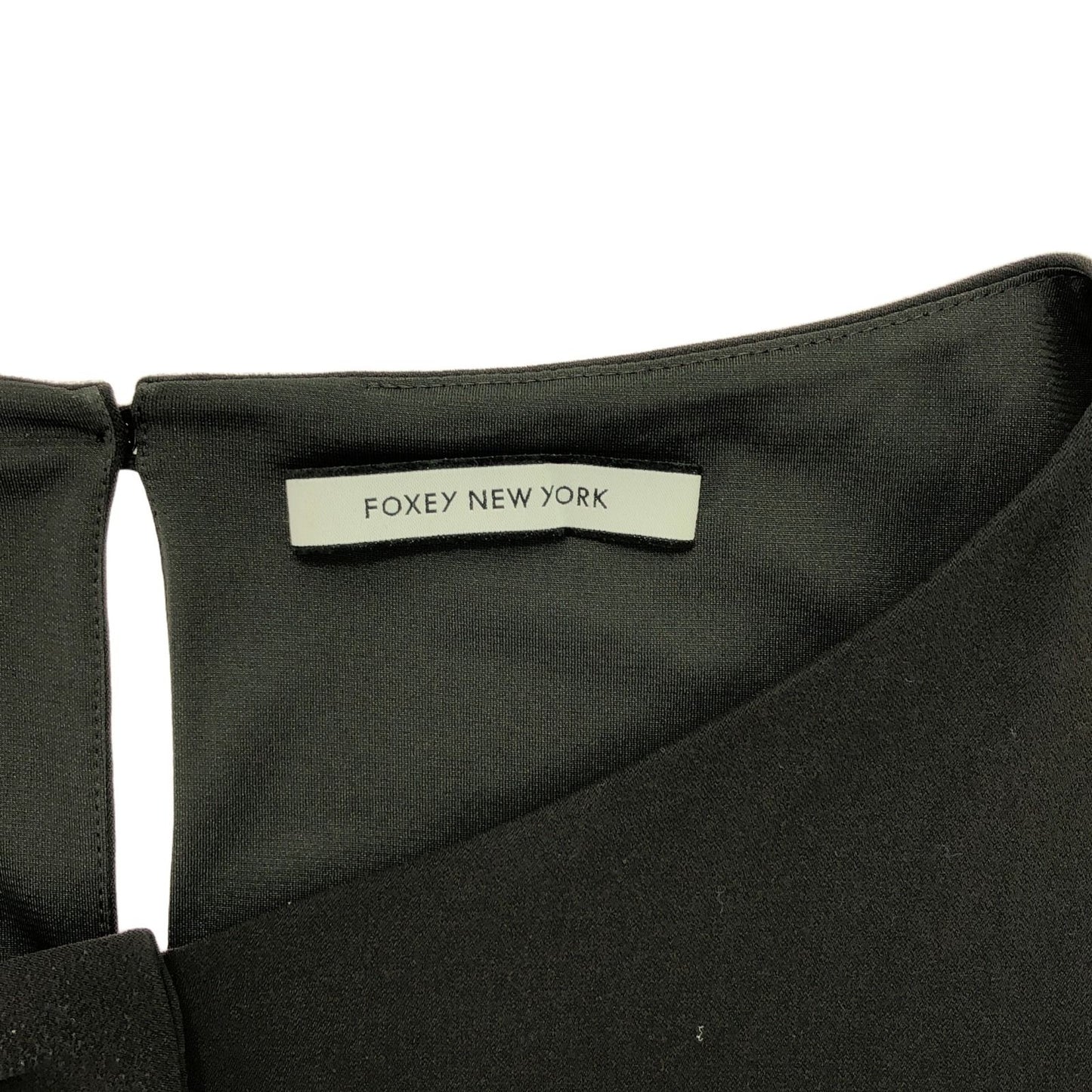 FOXEY NEW YORK Elegant Brown Dress - Timeless Sophistication