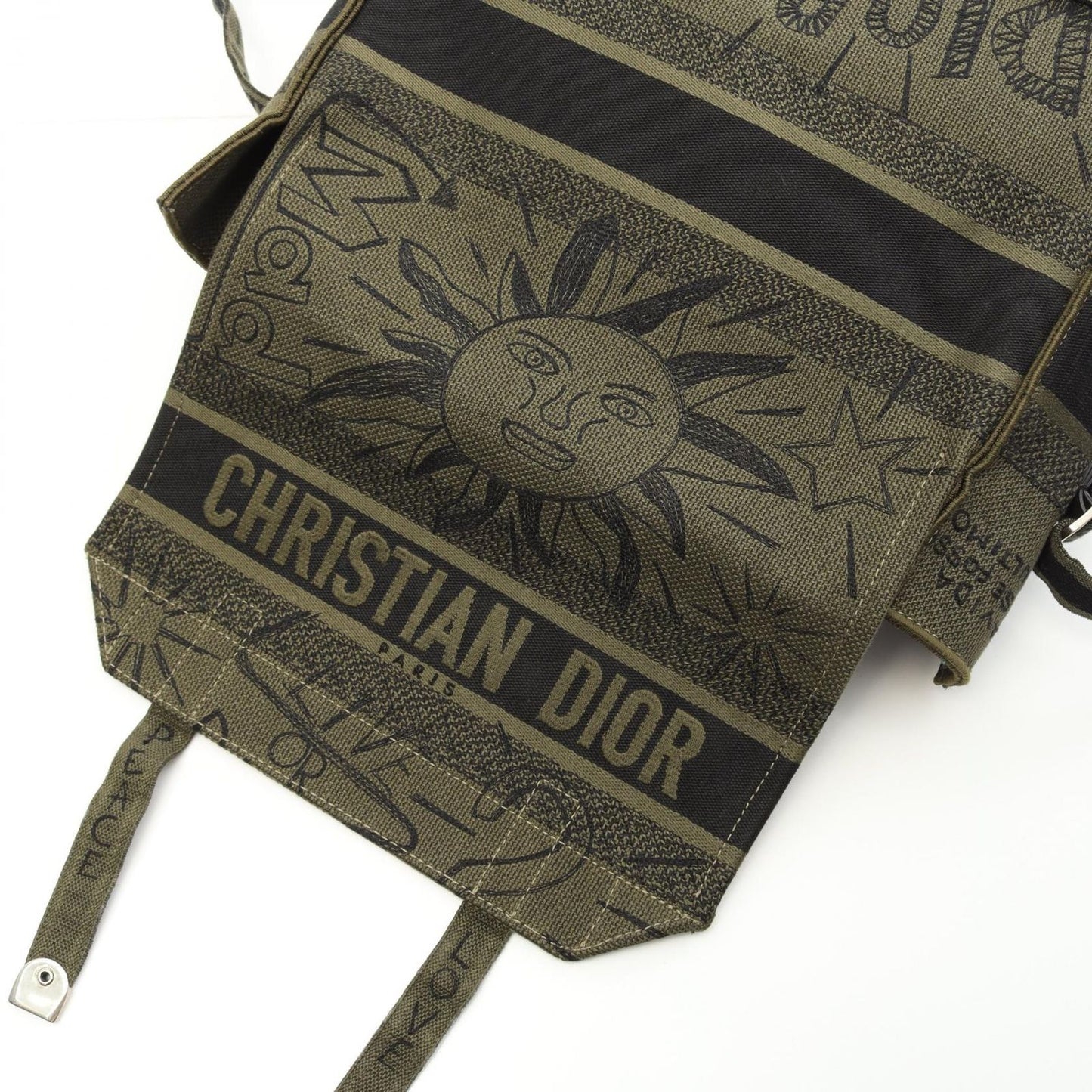 Dior Camp Shoulder Bag in Khaki Canvas - Timeless Elegance