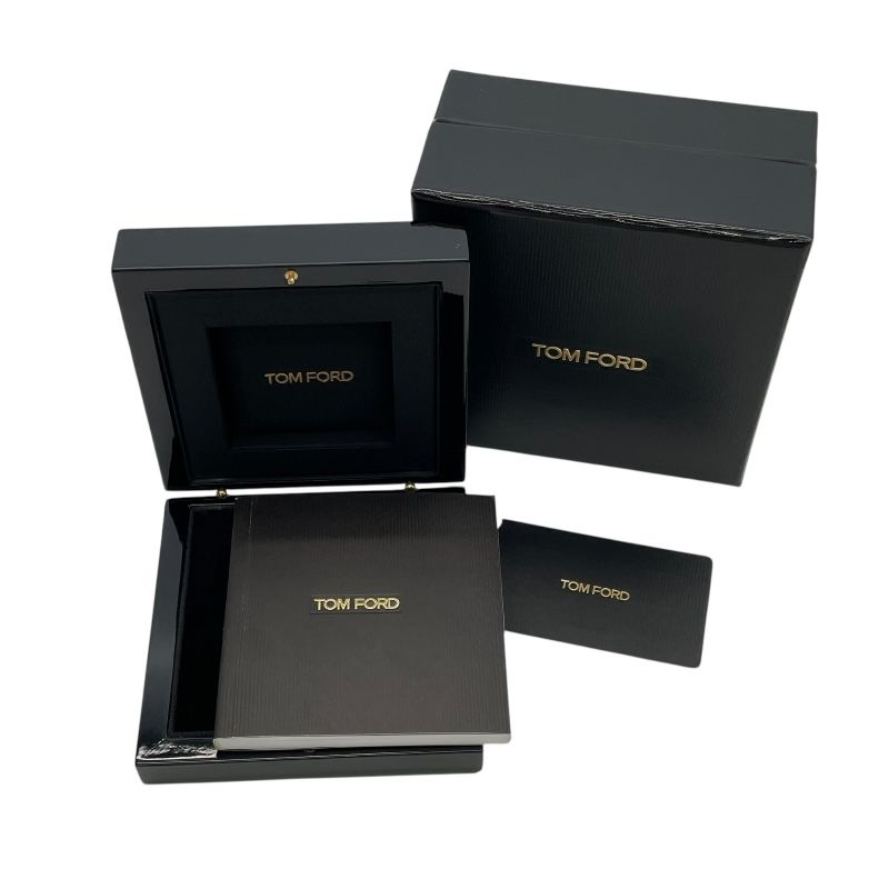 TOM FORD N.002 Black SS Quartz Men's Watch - Timeless Elegance