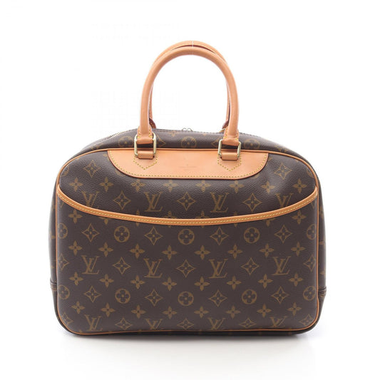 Louis Vuitton Deauville Bowling Vanity Handbag - Timeless Elegance