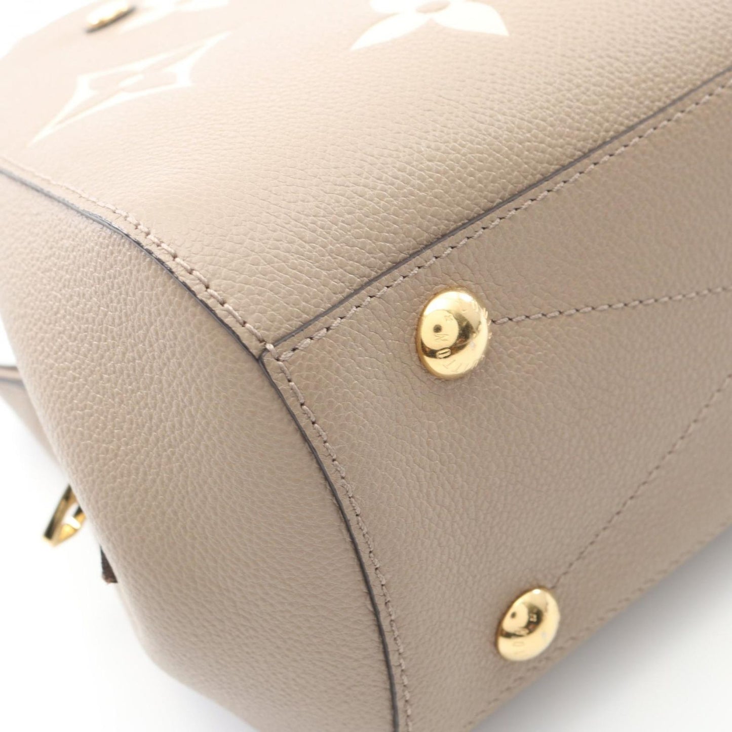 Louis Vuitton Montaigne BB Bi-Color Handbag - Exquisite Craftsmanship