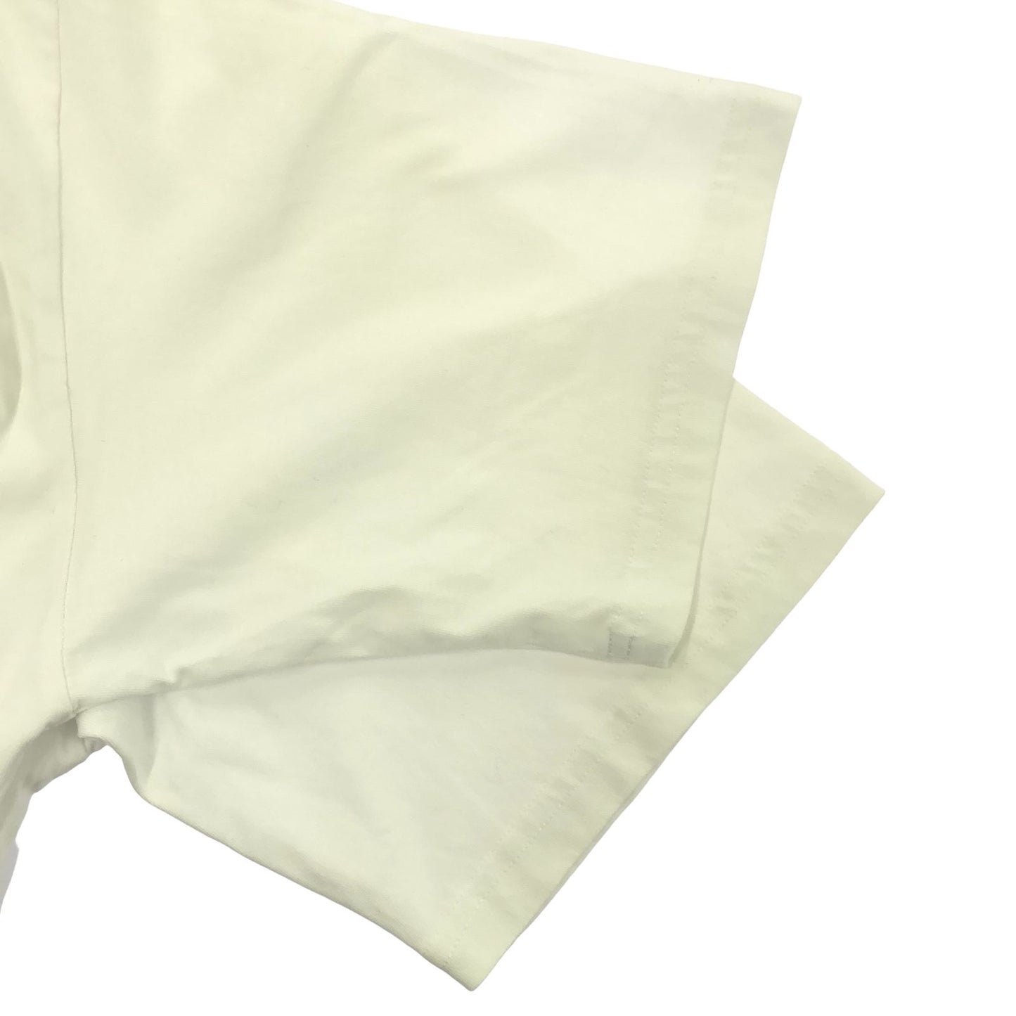BLUE MARBLE White Cotton Pocket T-Shirt - Size S