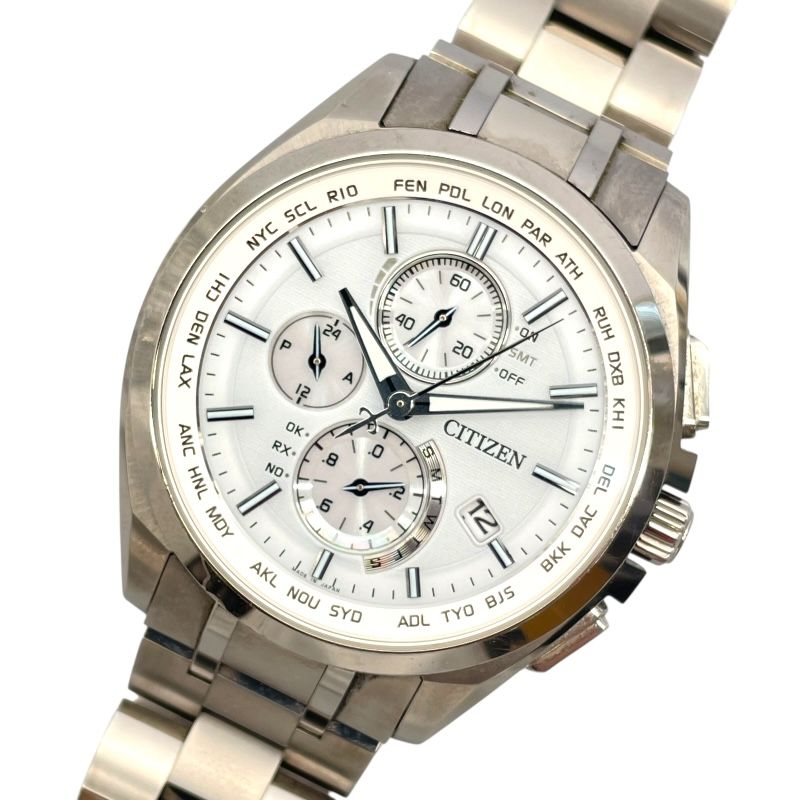 CITIZEN AT8040-57A Eco-Drive Titanium Chronograph Watch