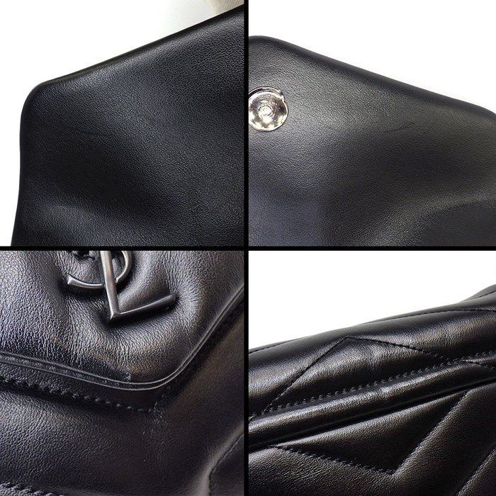 YSL Loulou Toy Shoulder Bag in Black Calfskin - Timeless Elegance