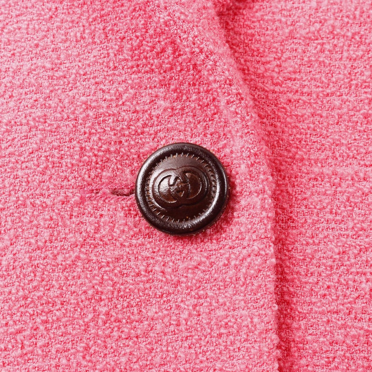GUCCI Pink Wool & Nylon Jacket - Timeless Elegance