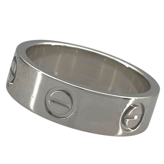 Cartier Love Ring in Platinum Pt950 - Timeless Elegance