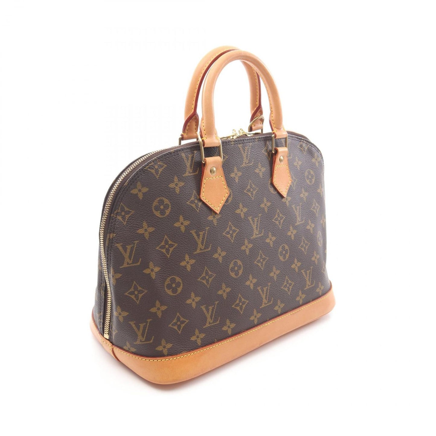Louis Vuitton Alma PM Handbag - Timeless Elegance in Brown