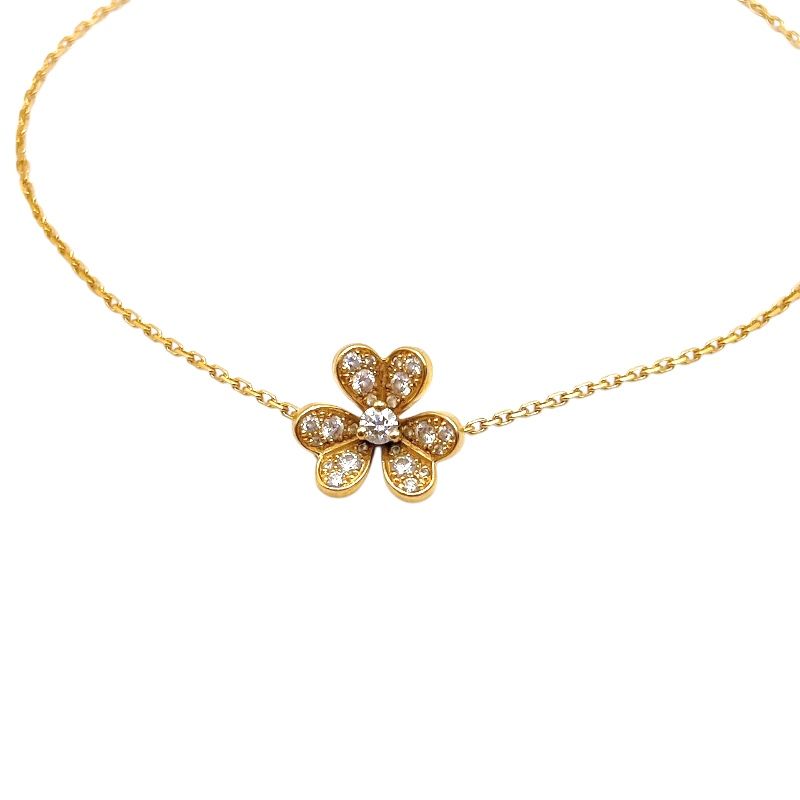 Van Cleef & Arpels Frivole Mini Bracelet in K18 Gold