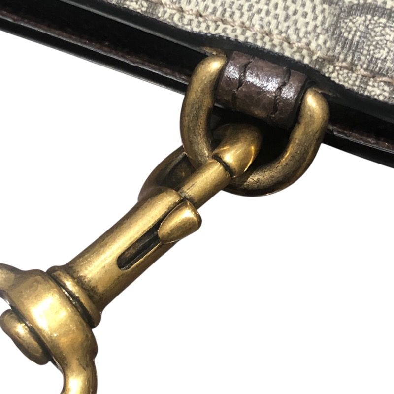 GUCCI Neo Vintage GG Supreme Clutch Bag - Brown