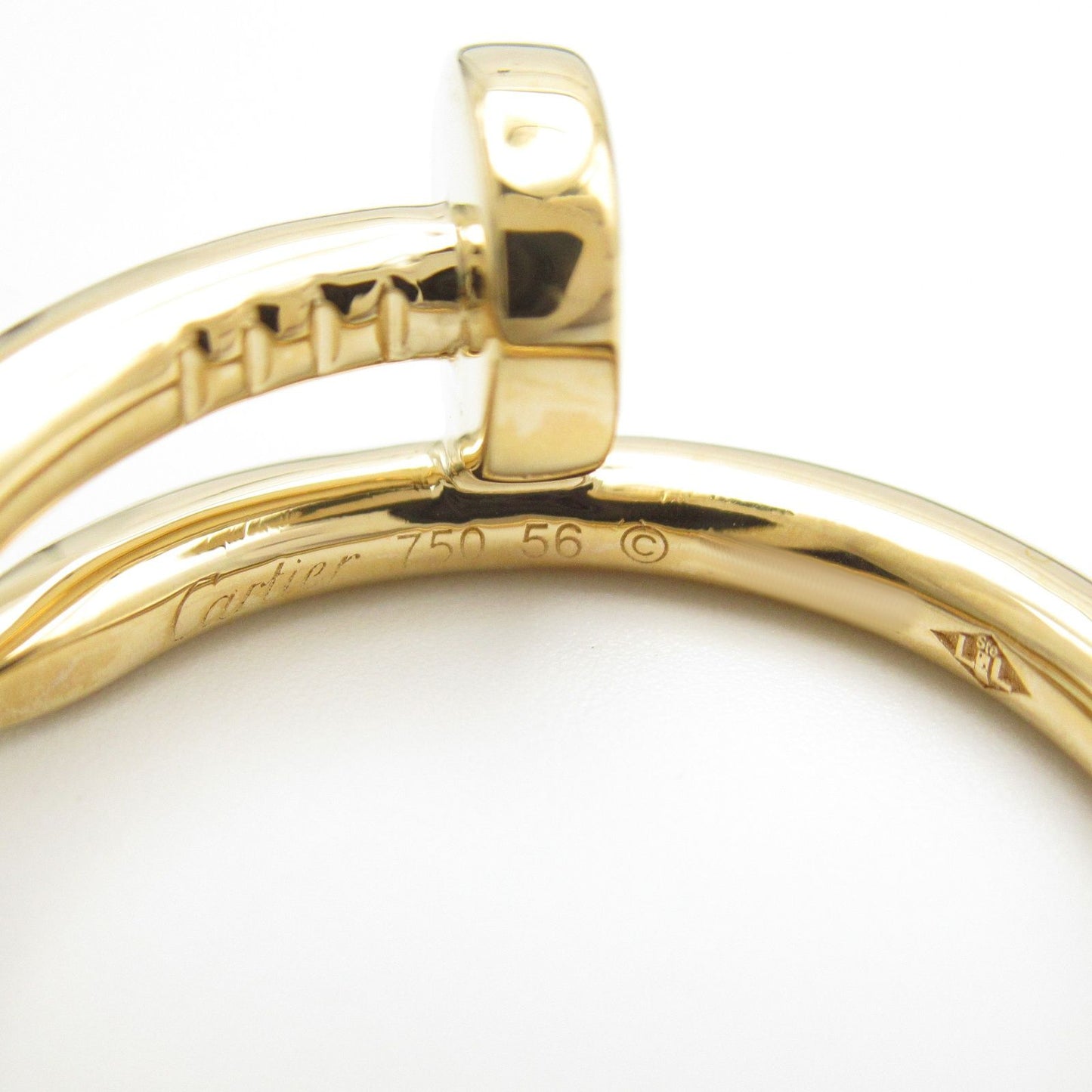 CARTIER Juste un Clou Ring in K18 Yellow Gold - Timeless Elegance