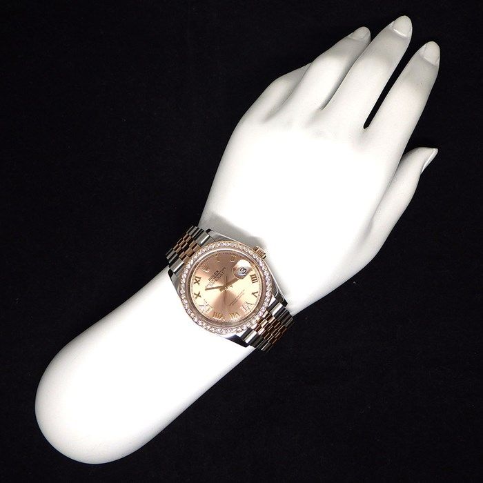 Rolex Datejust 126281RBR - Everose Gold & Diamond Bezel