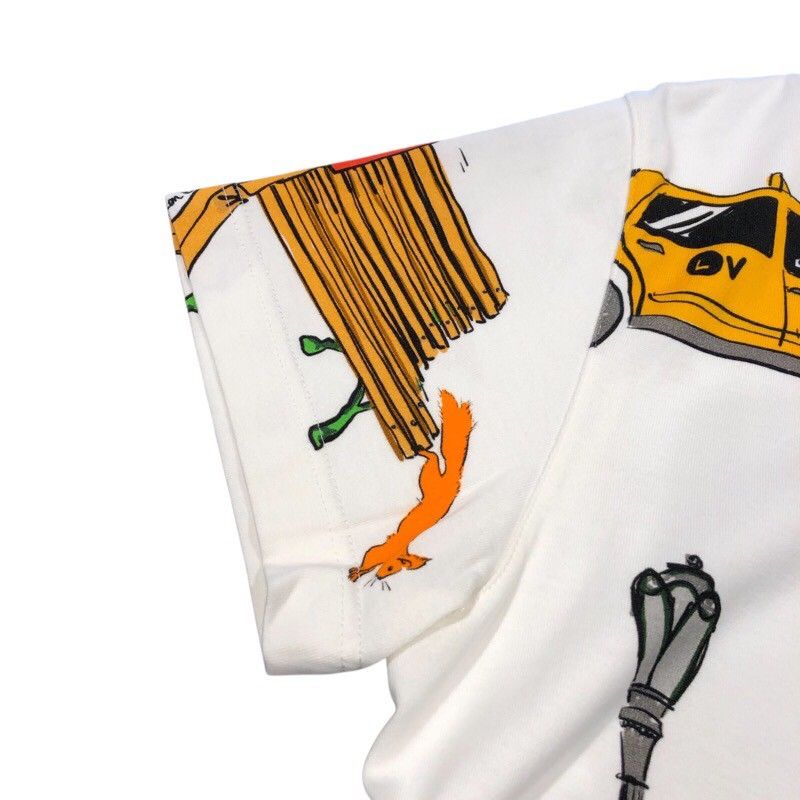 Louis Vuitton Monogram Print Cotton T-Shirt for Men - XS