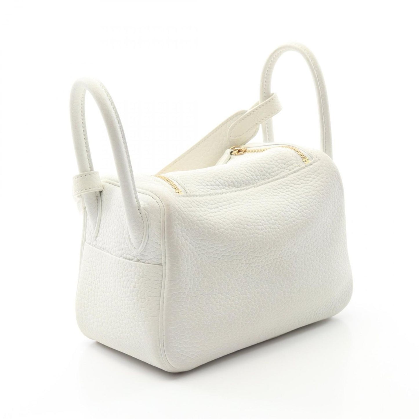 HERMES Lindy Mini Shoulder Bag in New White - Exquisite Craftsmanship