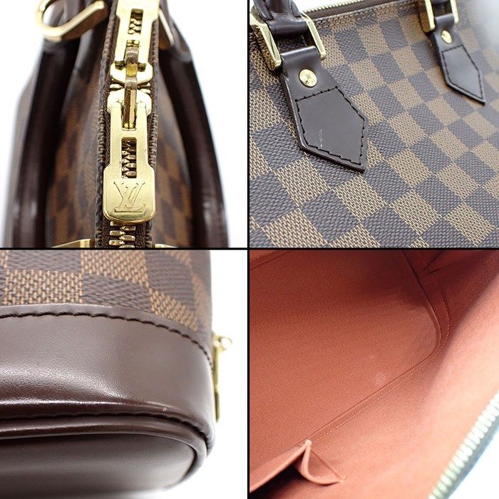 Louis Vuitton Alma Handbag N51131 - Exquisite Brown Damier Ebene