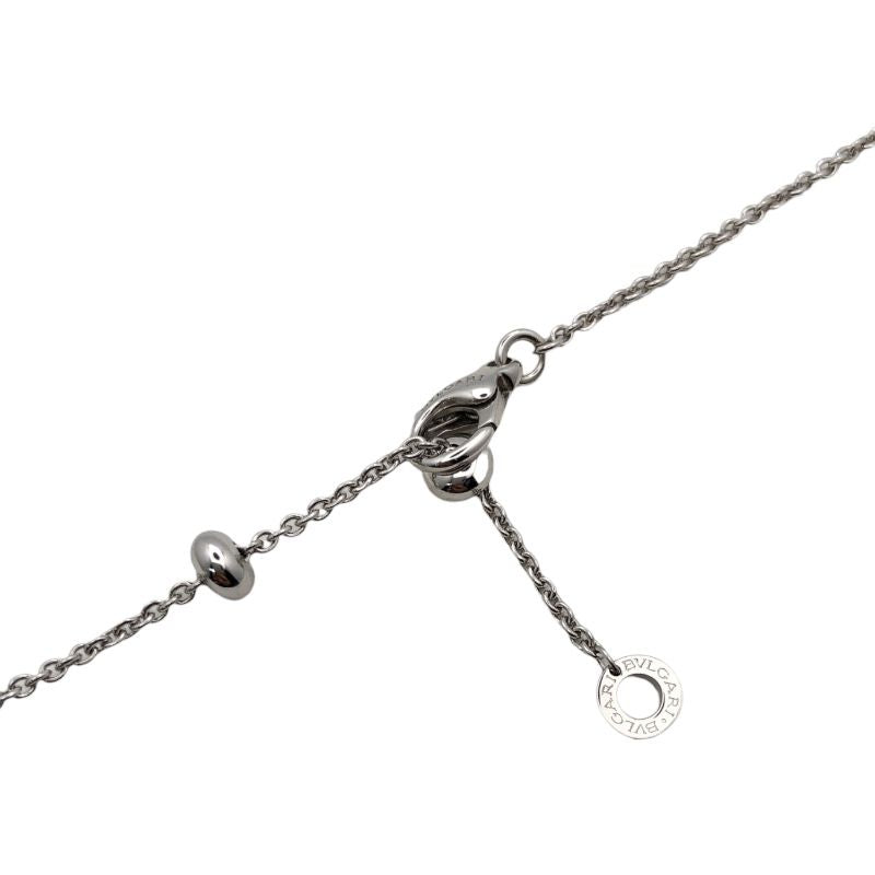 BVLGARI B.zero1 Element Necklace in 18K White Gold with Diamonds
