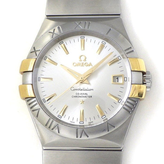 OMEGA Constellation 35mm Chronometer - Silver Dial, K18YG & SS