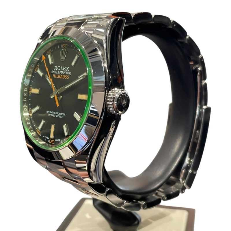 ROLEX Milgauss 116400GV Black Dial Automatic Men's Watch