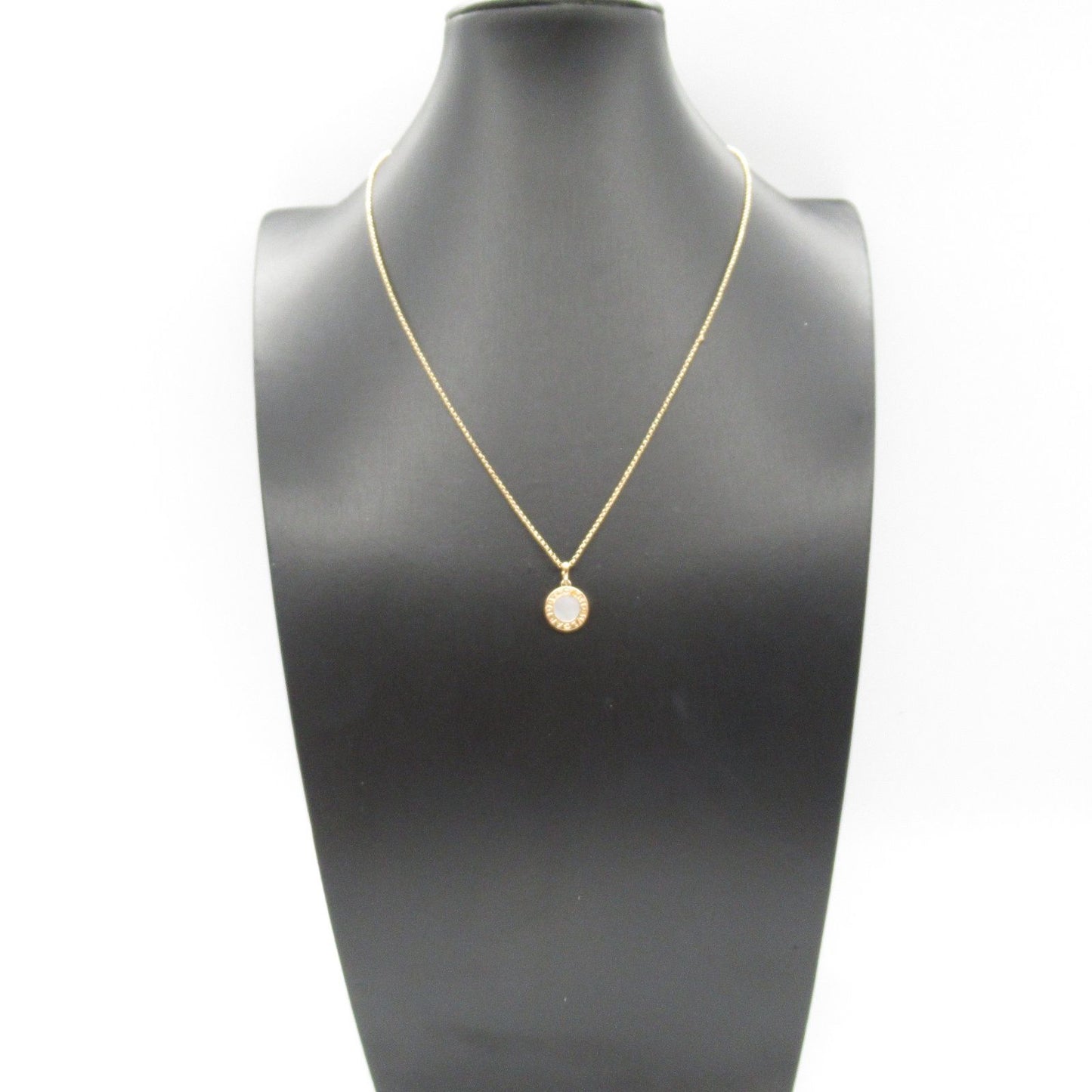 BVLGARI Bvlgari Mother of Pearl Necklace in 18K Pink Gold