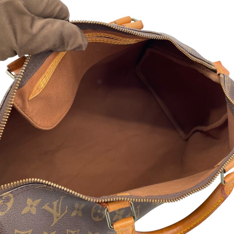 Louis Vuitton Speedy 35 Monogram Canvas Handbag - Timeless Elegance