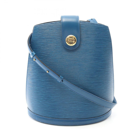 Louis Vuitton Cluny Epi Toledo Blue Shoulder Bag - Timeless Elegance