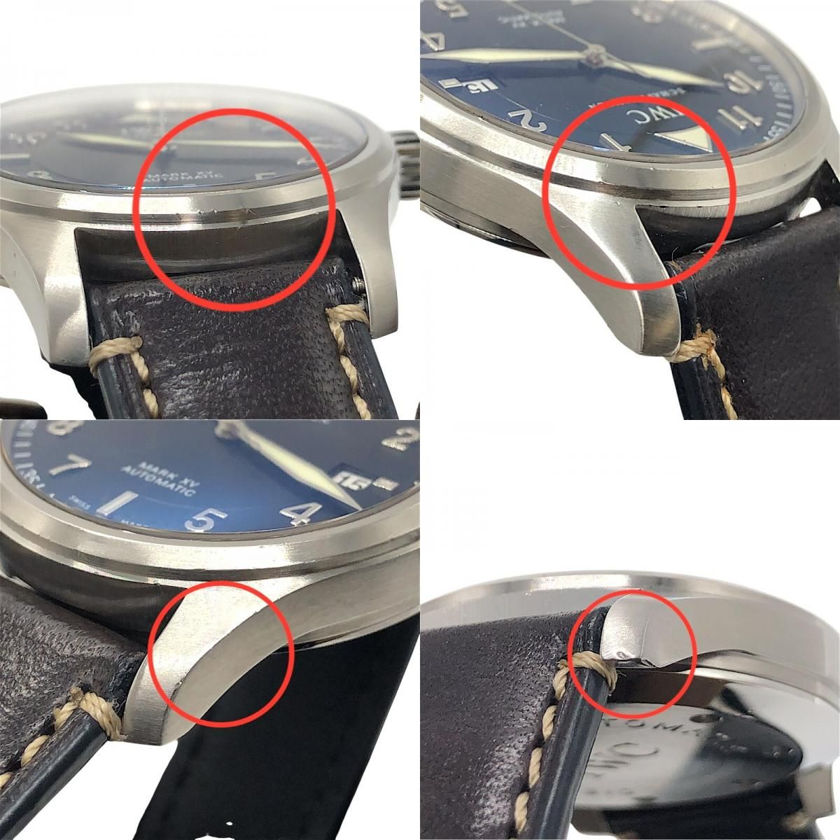 IWC Spitfire Mark XV IW325311 Black & Silver Men's Watch