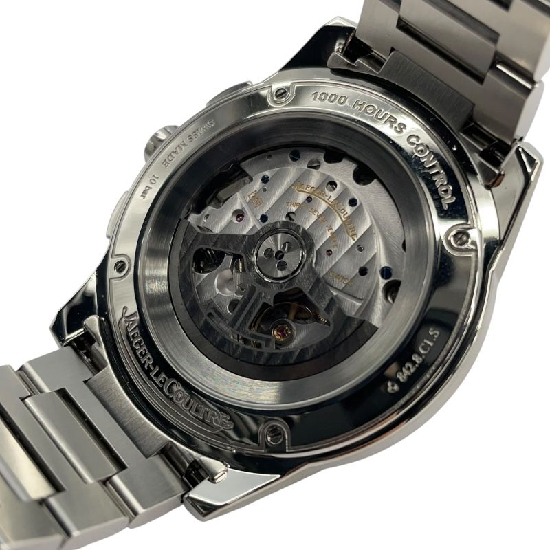 Jaeger-LeCoultre Polaris Chronograph 842.8.C1.S - Black Stainless Steel