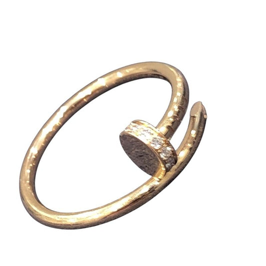 Cartier Juste un Clou Ring SM in 750 Pink Gold - Timeless Elegance
