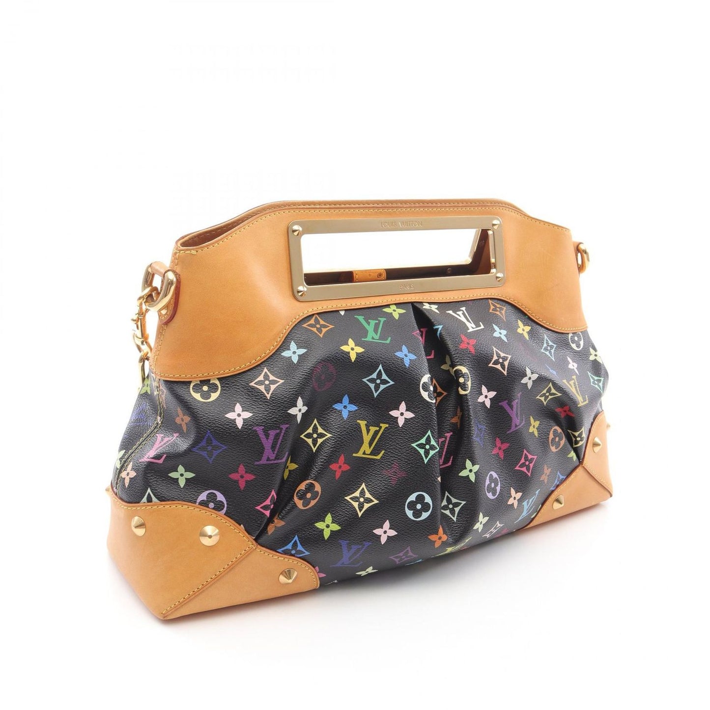 Louis Vuitton Judy GM Monogram Multicolor Handbag - Black