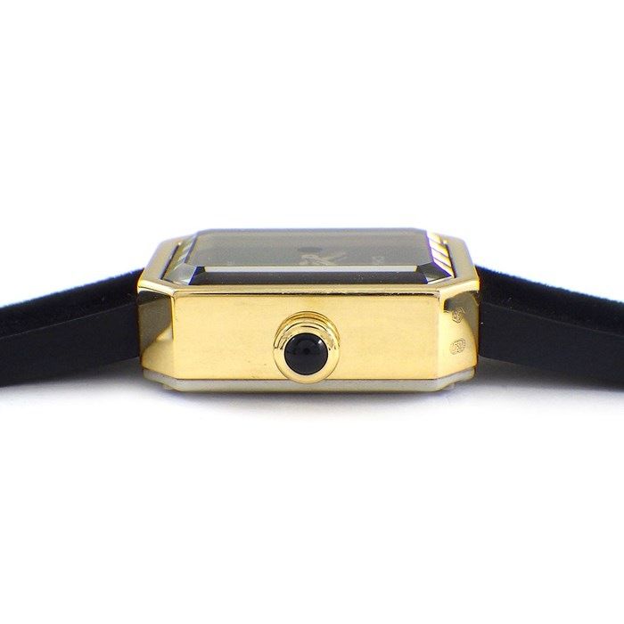 CHANEL Première Ribbon H6125 Black Dial Titanium & K18YG Watch