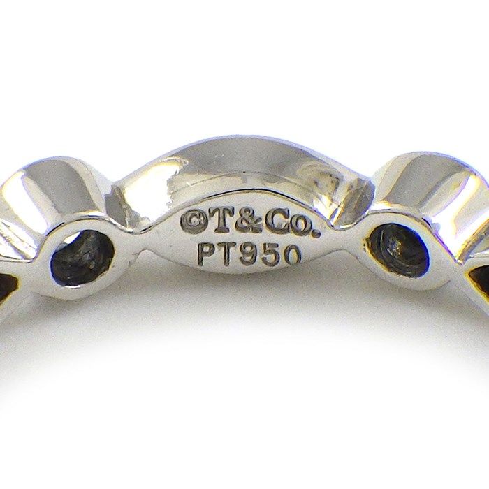 Tiffany & Co. Jazz Full Circle Diamond Ring PT950 - Size 12