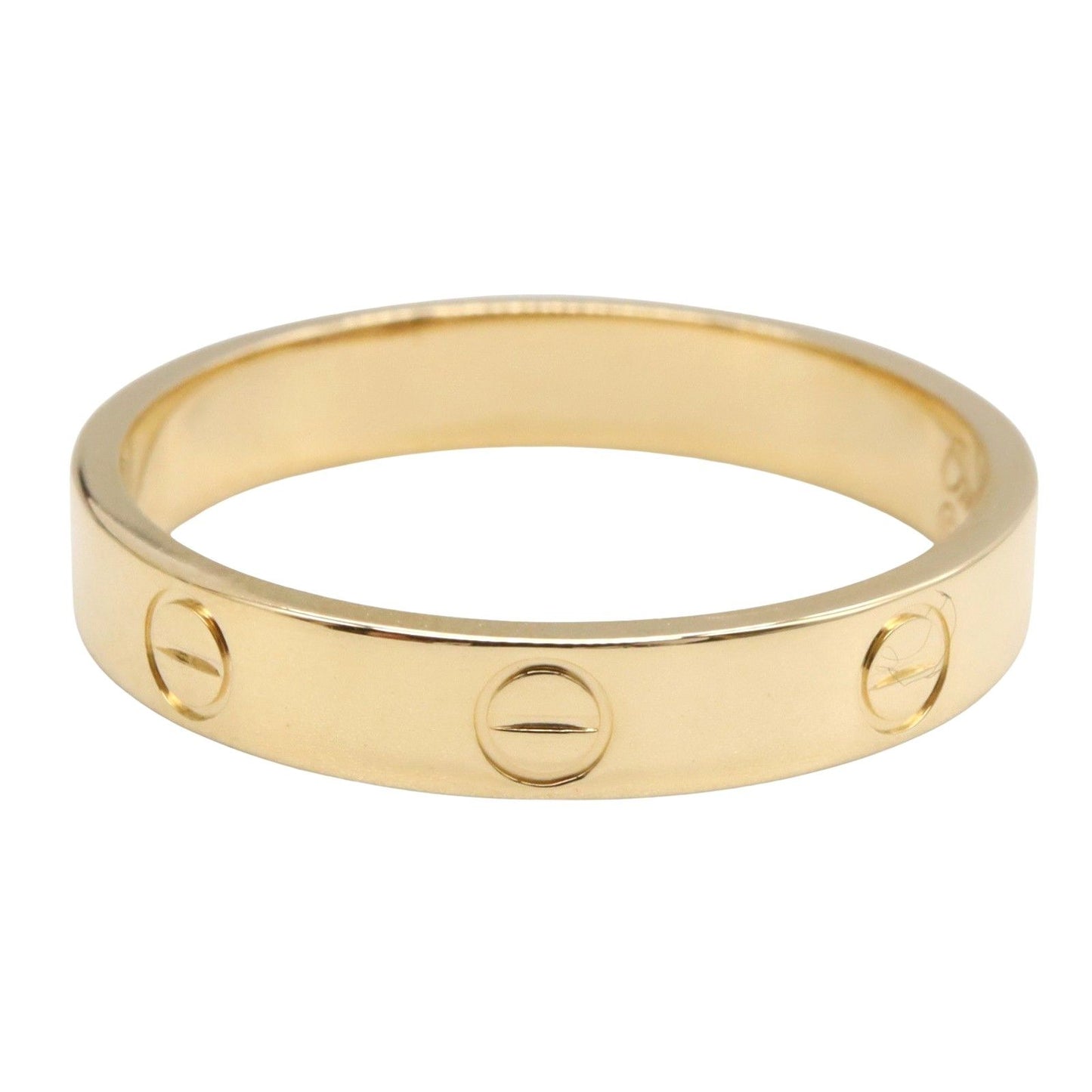 CARTIER Mini Love Ring in K18 Yellow Gold - Timeless Elegance