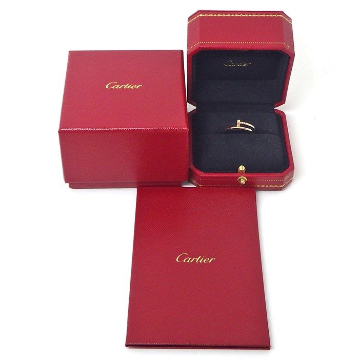 Cartier Juste un Clou Ring in K18 Pink Gold - Size 22
