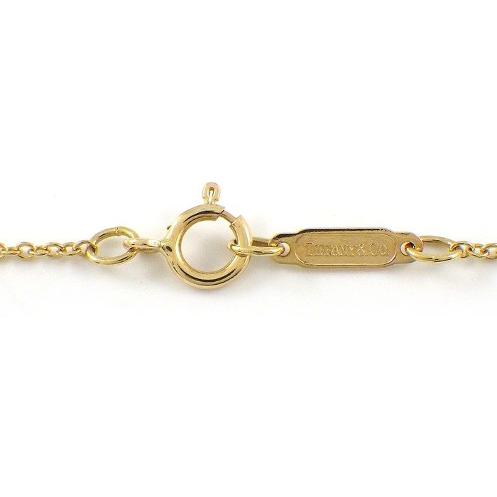 Tiffany & Co. Scribble Graffiti Wave Necklace in 18K Yellow Gold