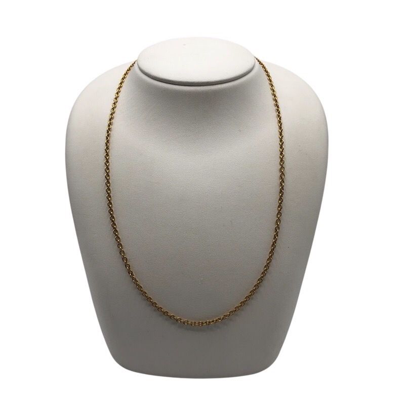 BVLGARI 750YG Chain Necklace - Timeless Elegance