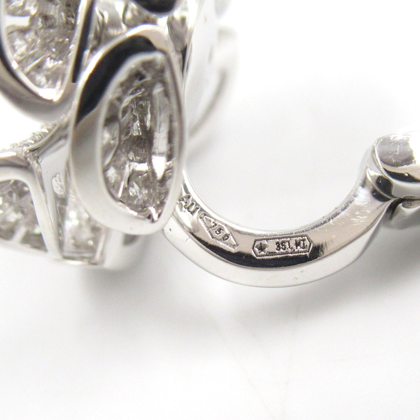 BVLGARI Diva's Dream Diamond Earrings in 18K White Gold