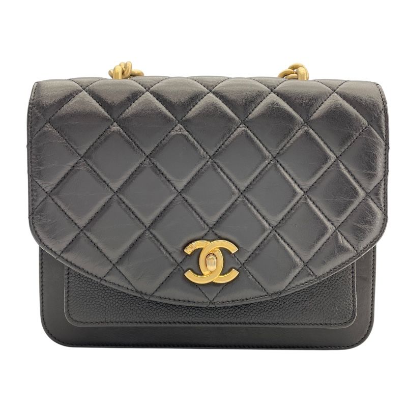 CHANEL Chain Shoulder Bag AS0785 - Black & Gold - Luxurious Lambskin
