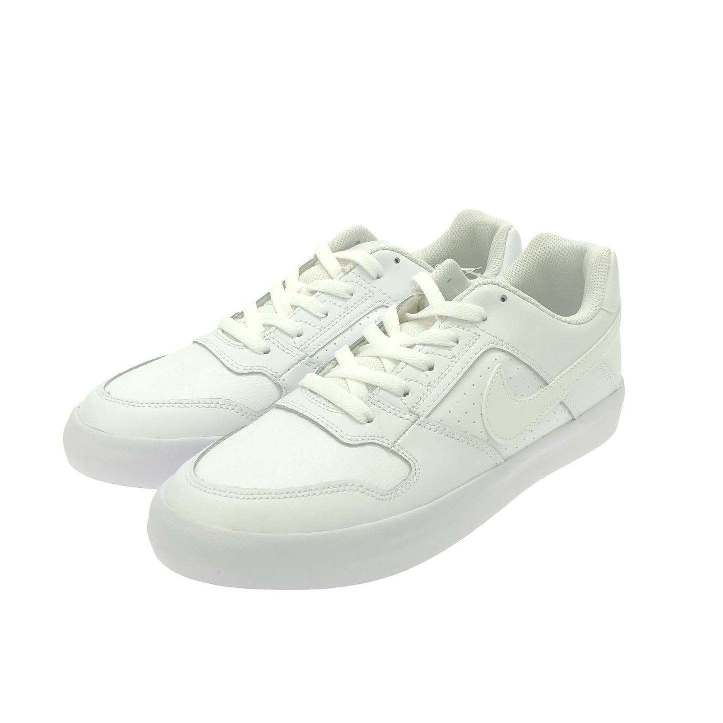 NIKE SB Digital Force Valk Sneakers - Pristine White, Size 9.5