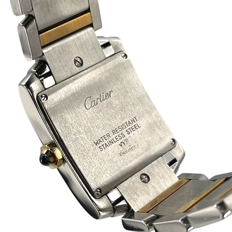 Cartier Tank Française MM W51012Q4 - Exquisite White Gold & Steel Watch