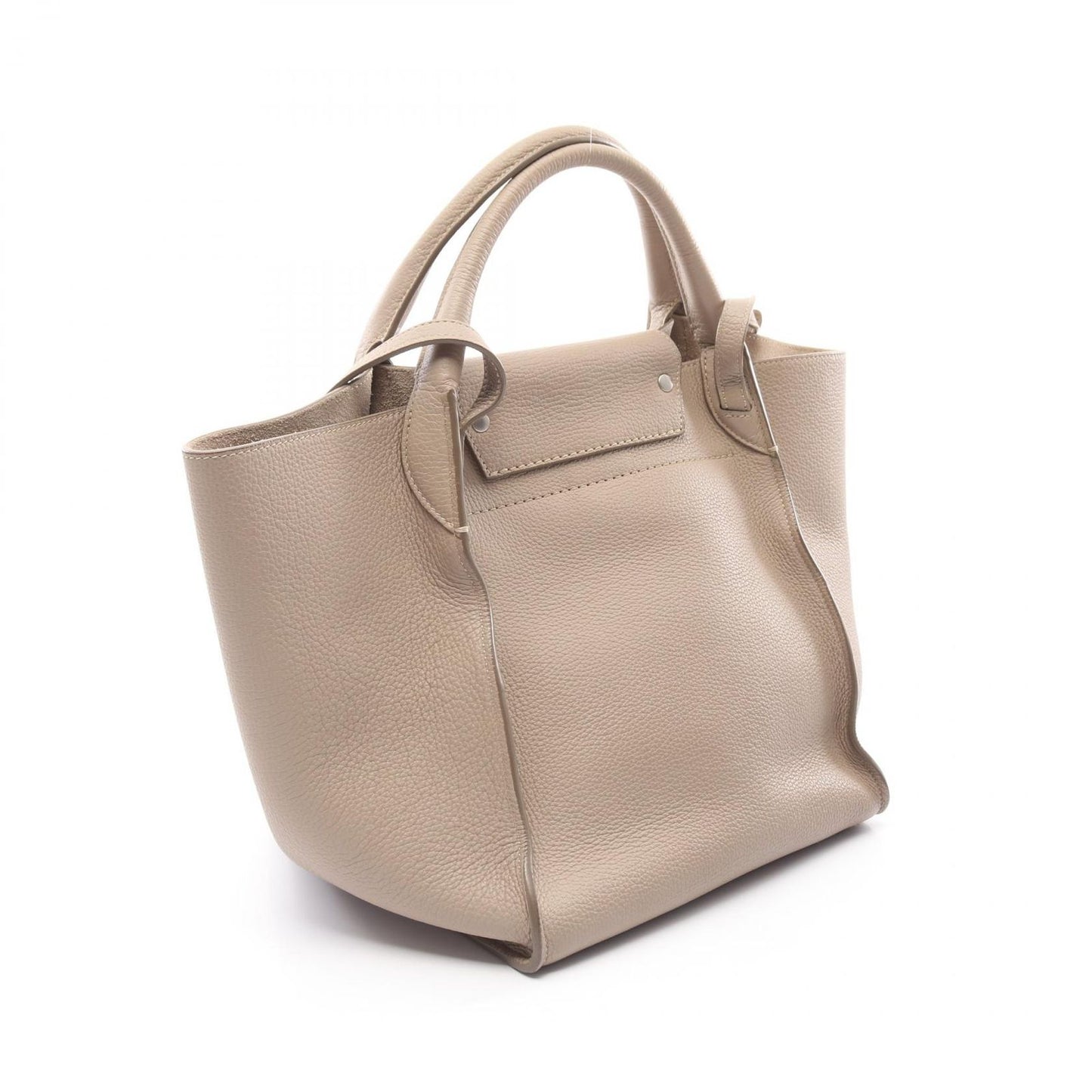 CELINE Beige Leather Big Bag with Long Strap - Timeless Elegance