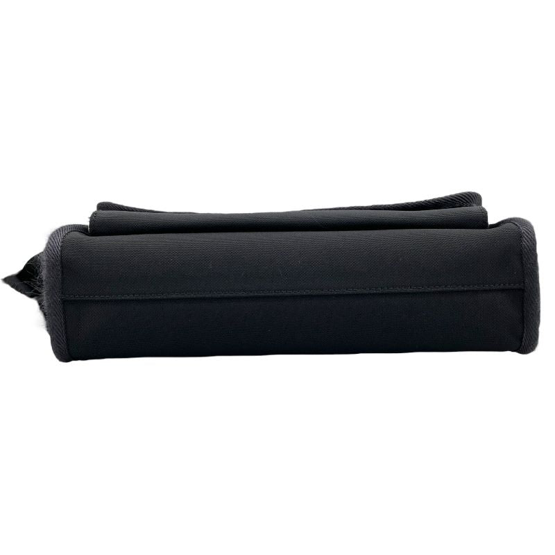 CELINE Trekking Messenger Bag in Black Canvas - Unisex Luxury